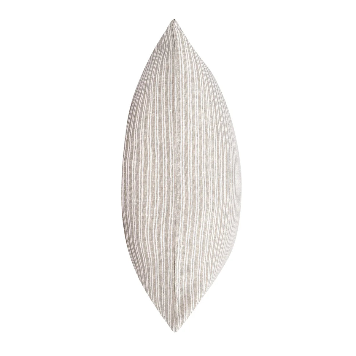 22x22 Refined Striped Natural/Ivory Pillow