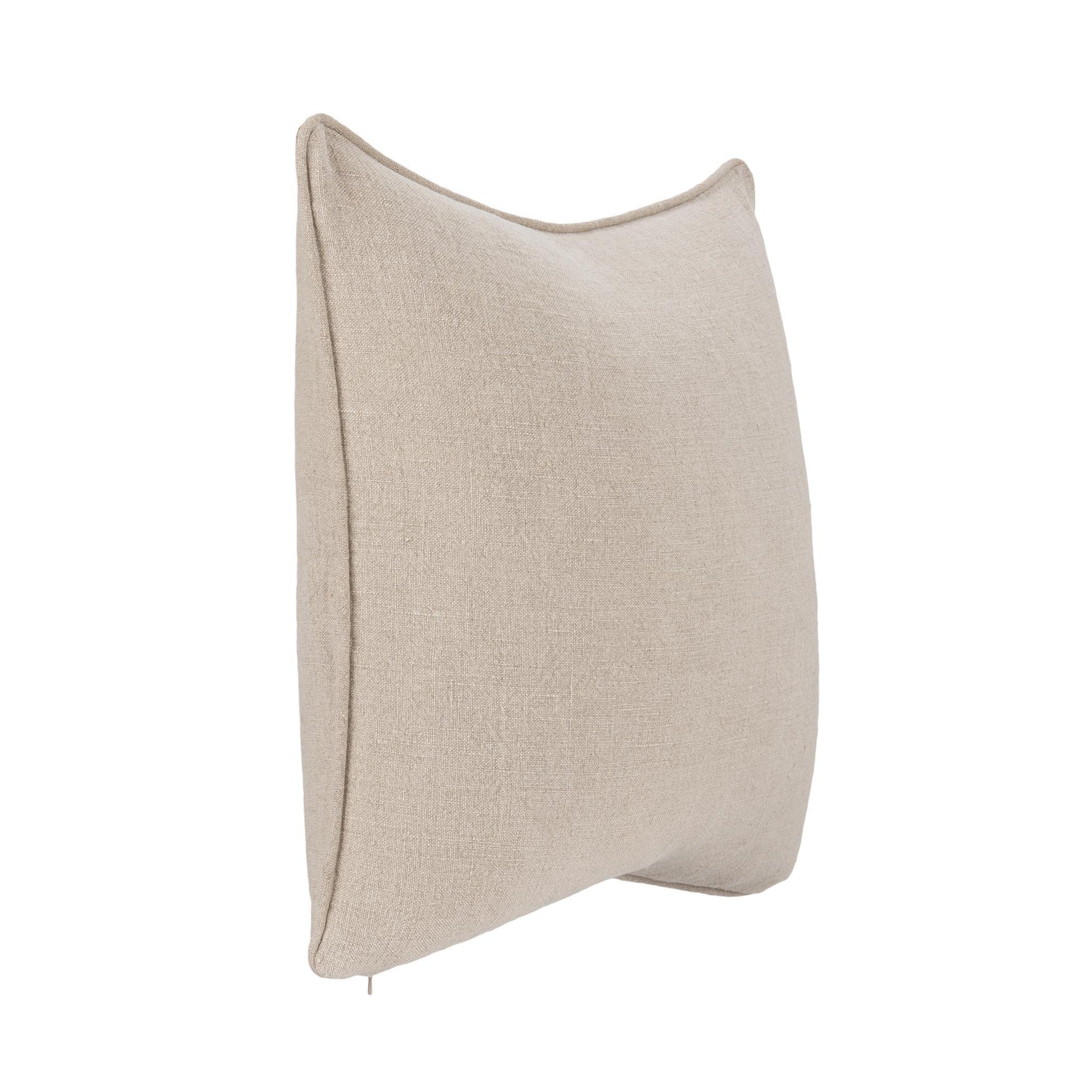 22x22 Bedford Natural Linen Pillow