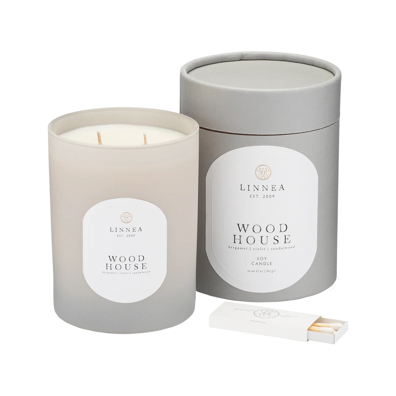 Linnea Wood House Candle - Thumbnail 3