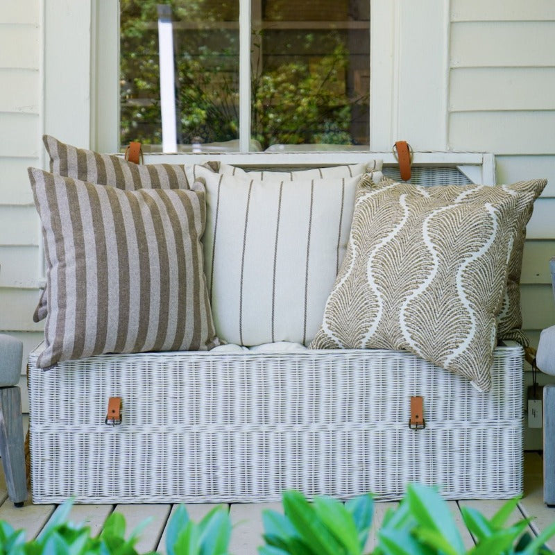 Pencil Rope Outdoor Pillow 22" x 22"