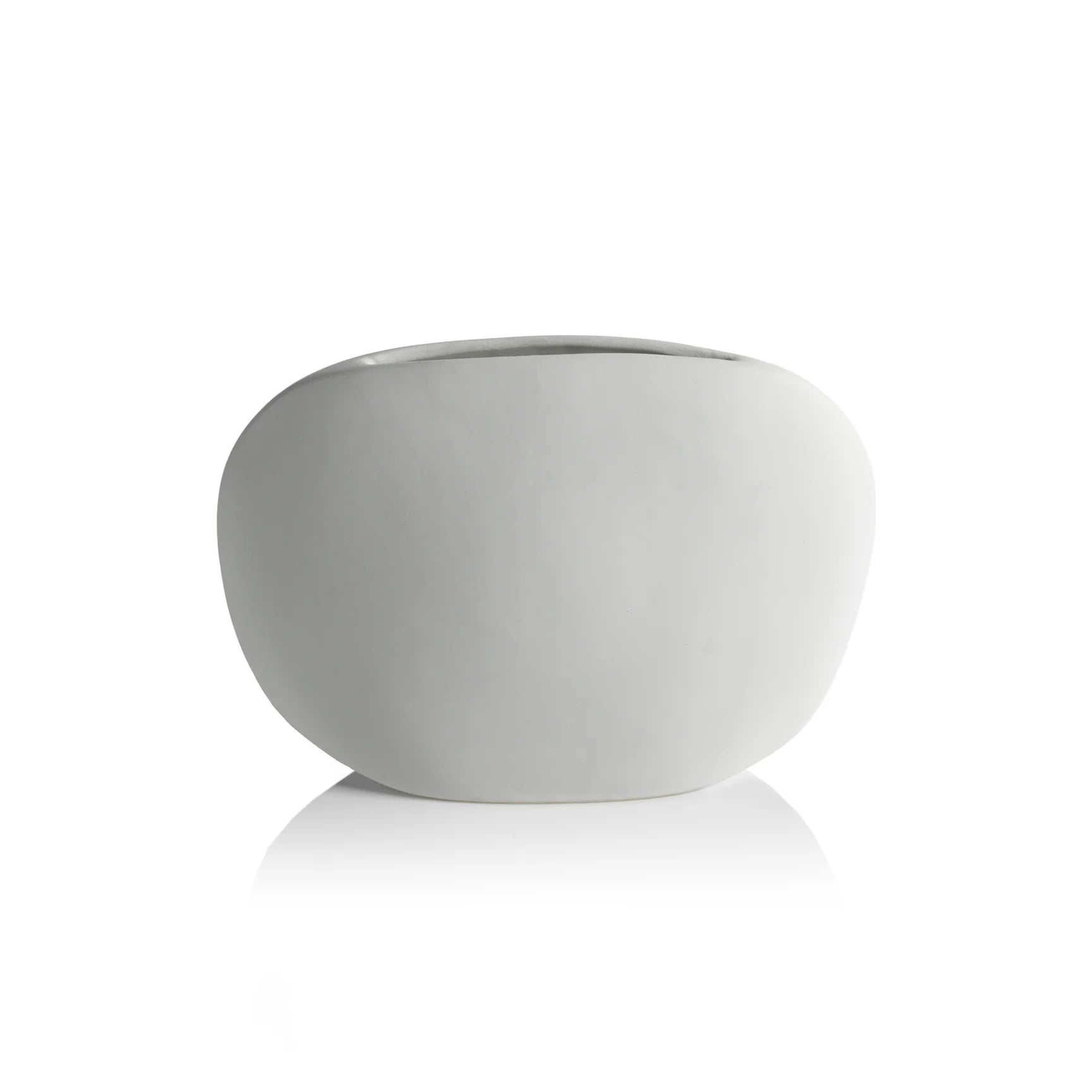 White Organic Shape Vase (2 Sizes)