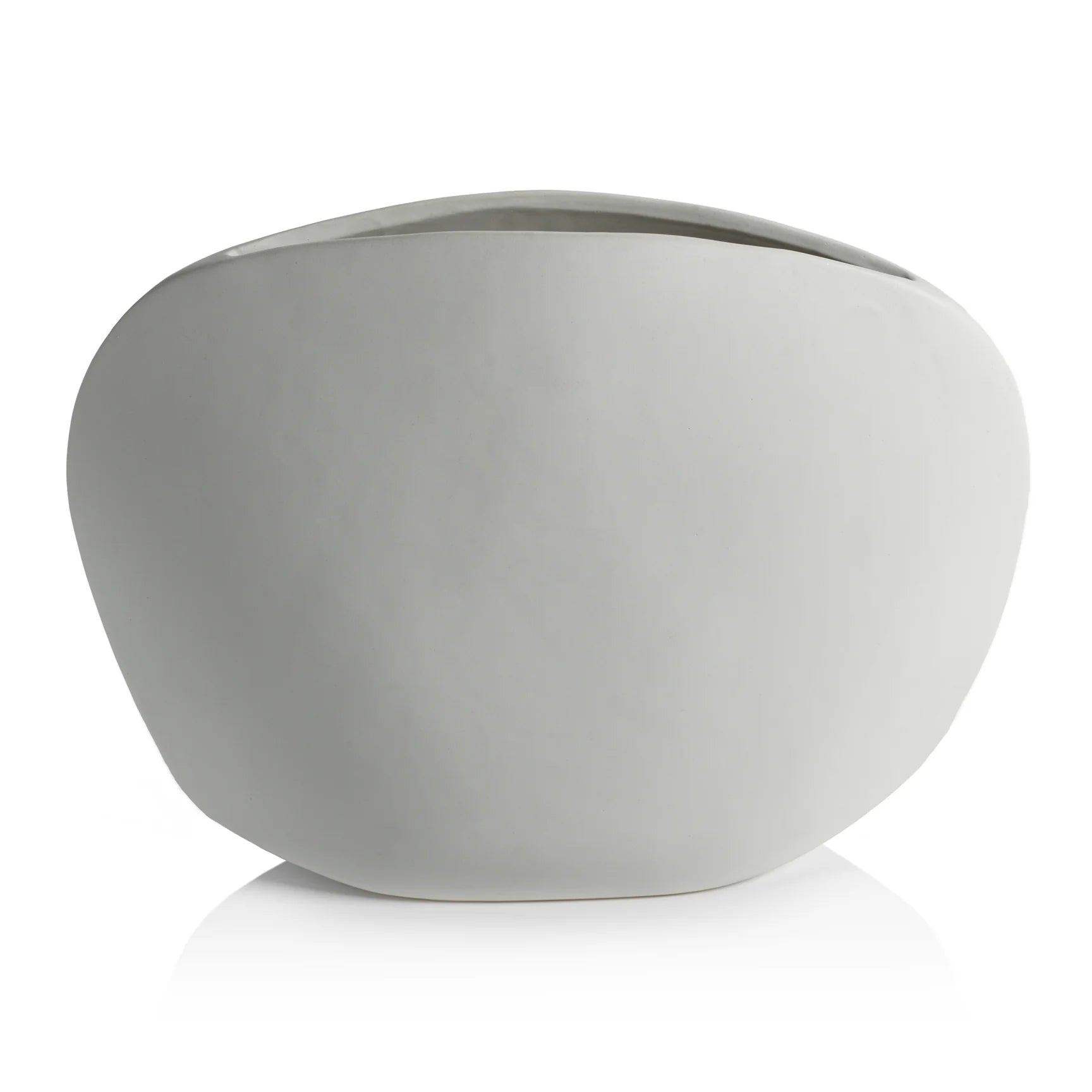 White Organic Shape Vase (2 Sizes)