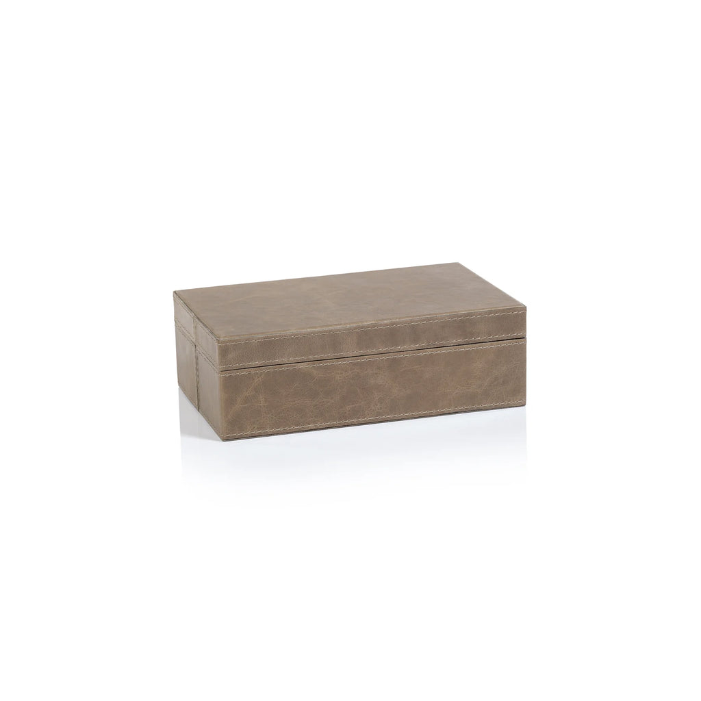Mink Leather Decorative Box (2 Sizes)