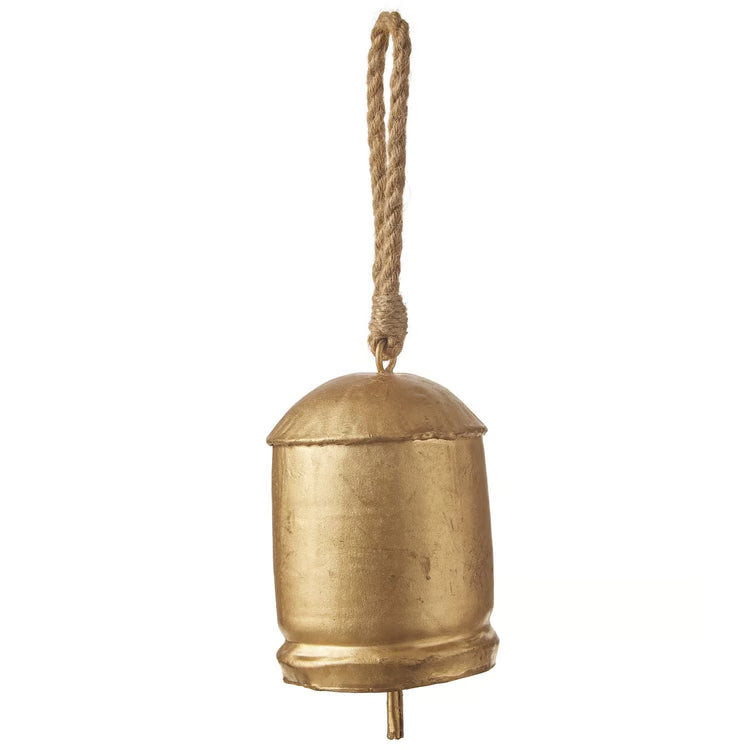 6" Vintage Bell on Jute Rope