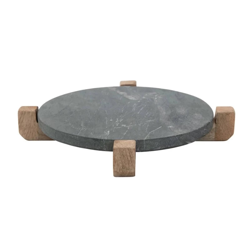 Black Marble Serving Board