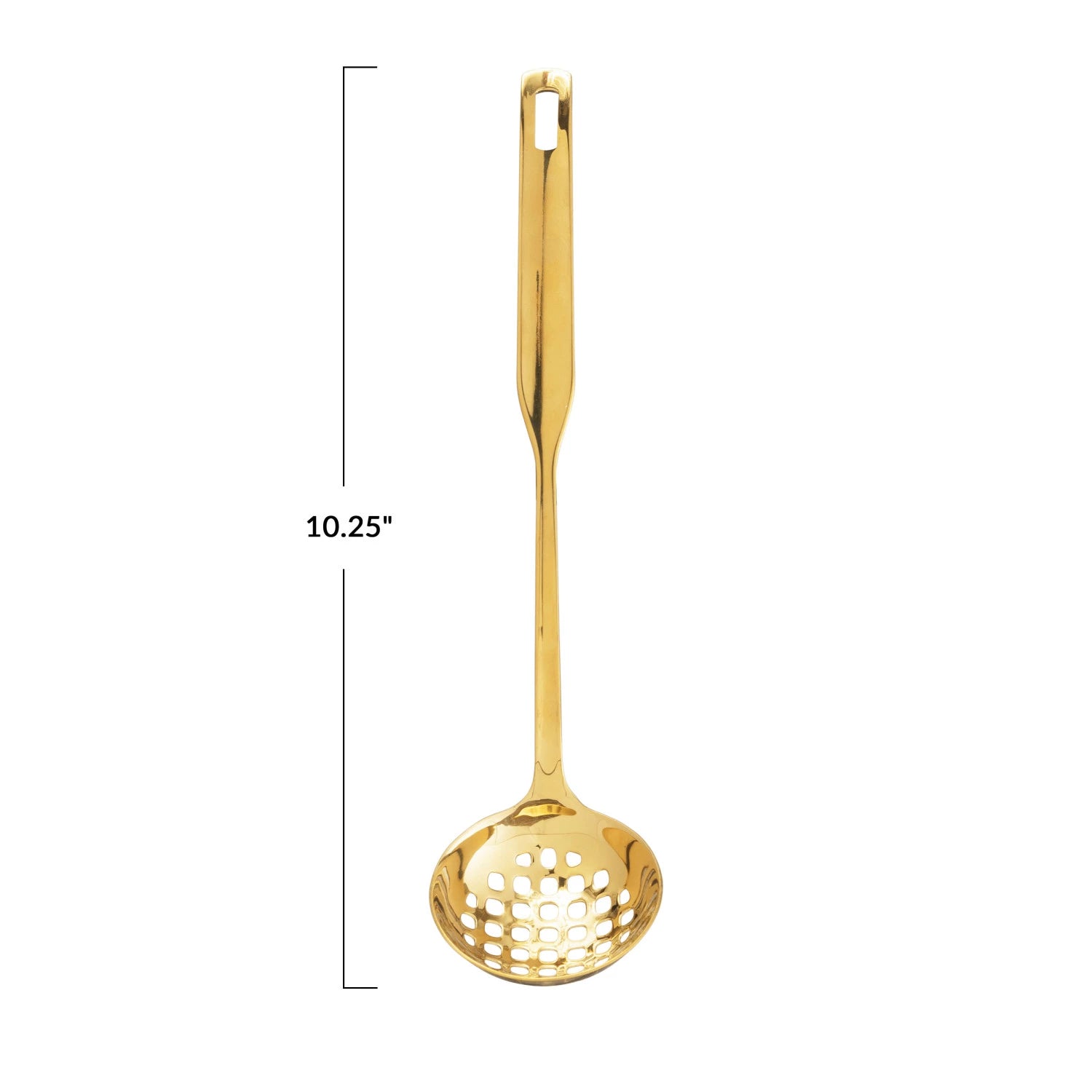 Gold Slotted Ladle