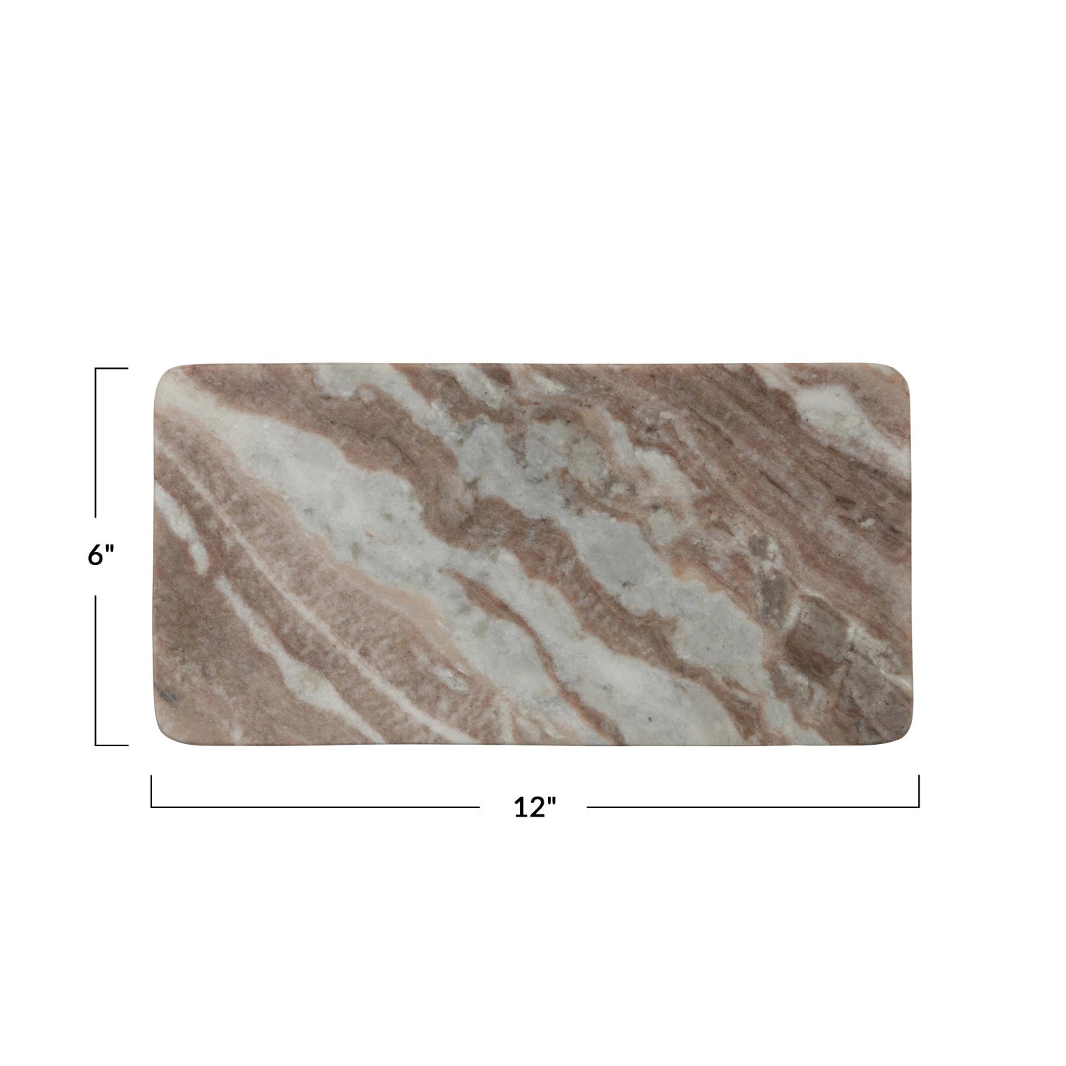 Marble Serving Board-Taupe
