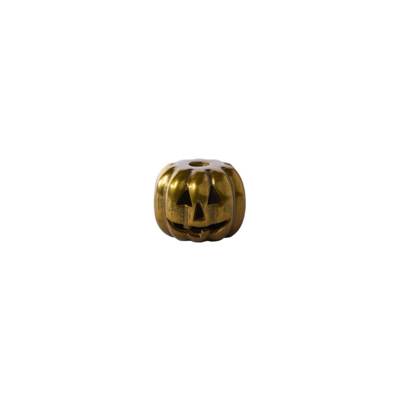 Carved Pumpkin Candle Holder