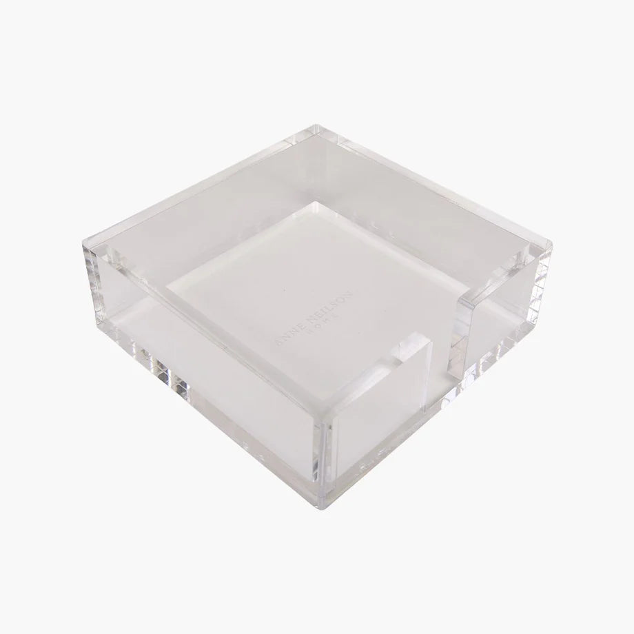 Acrylic Cocktail Napkin Holder- Clear