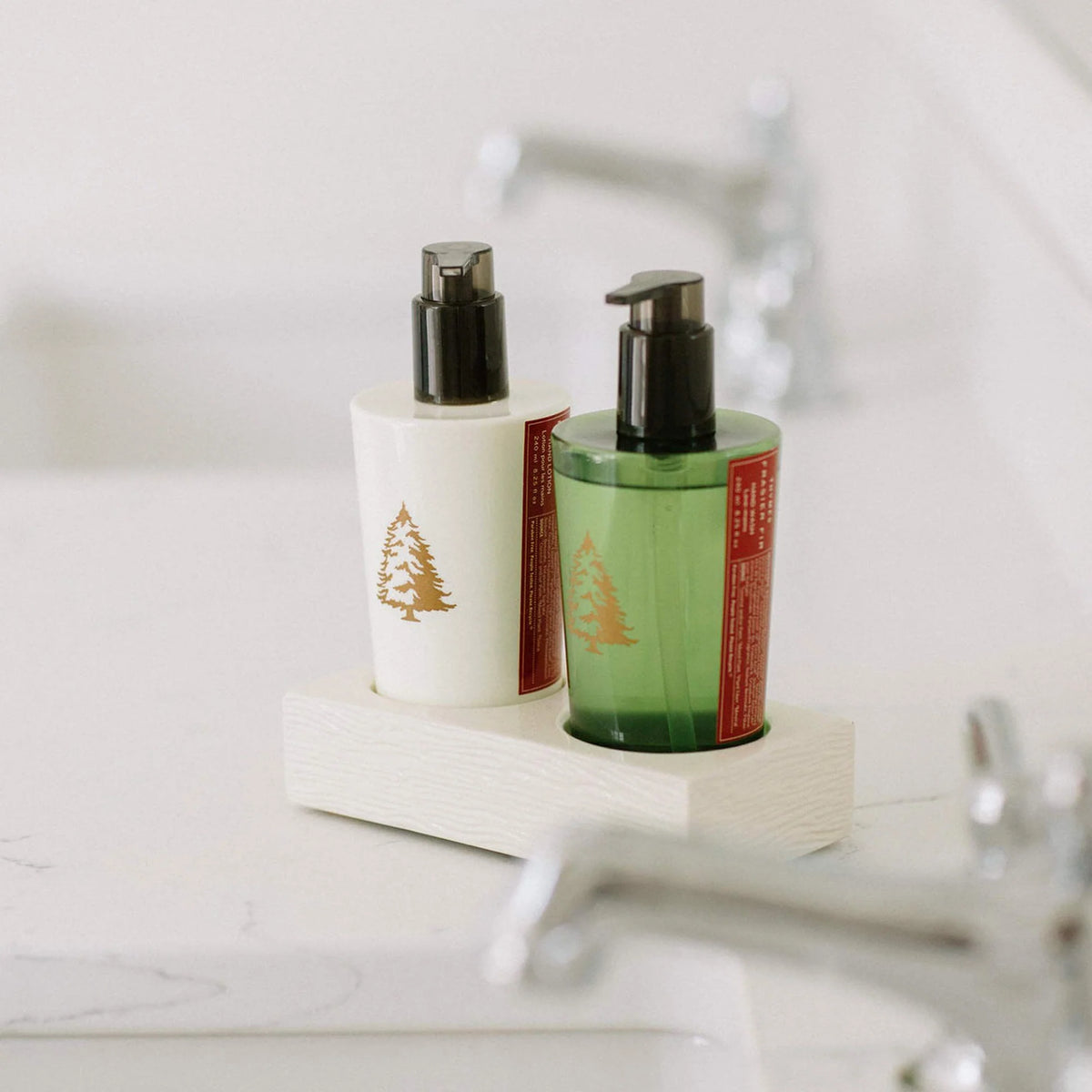 Thymes Frasier Fir Sink Set w/ Ceramic Caddy