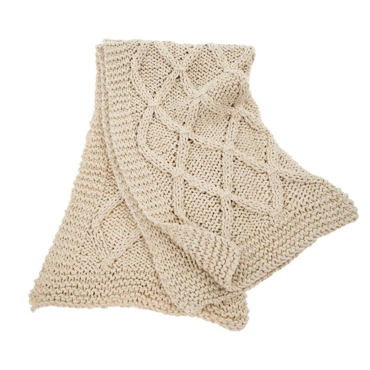 Winter Knit Throw - 60x50