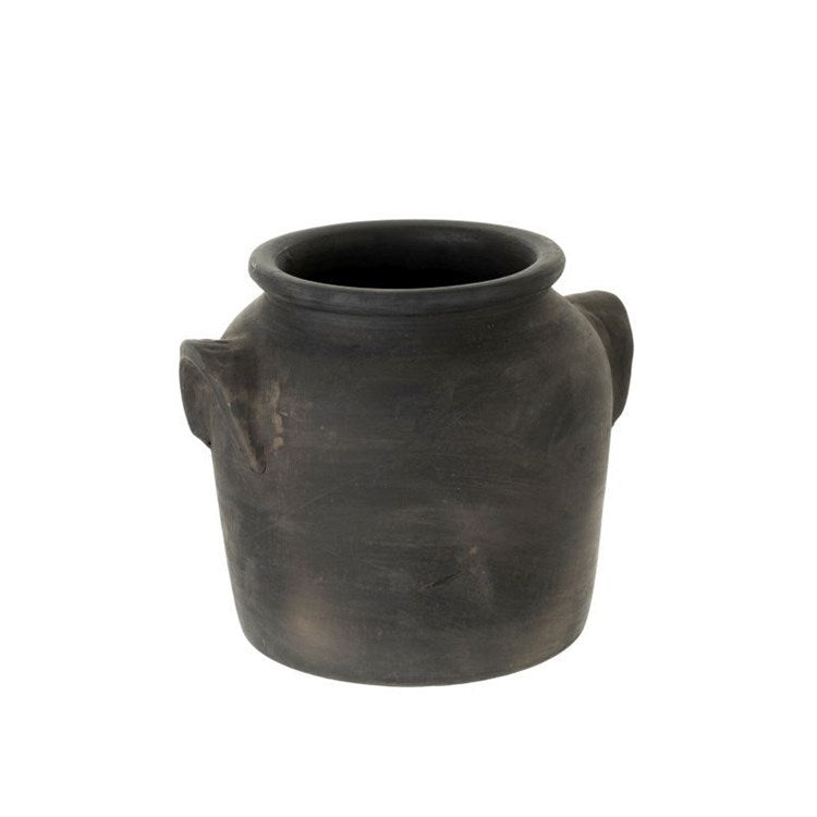 Burnt Terracotta Urn (2 Sizes)