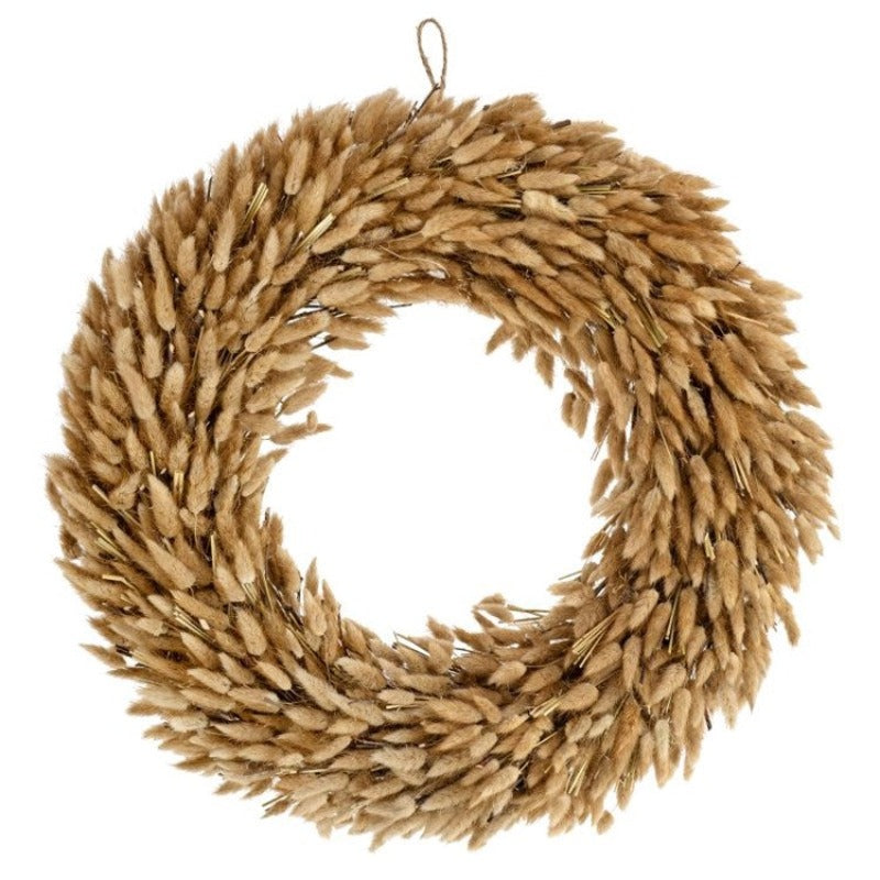 Bunny Tail Wreath -23"