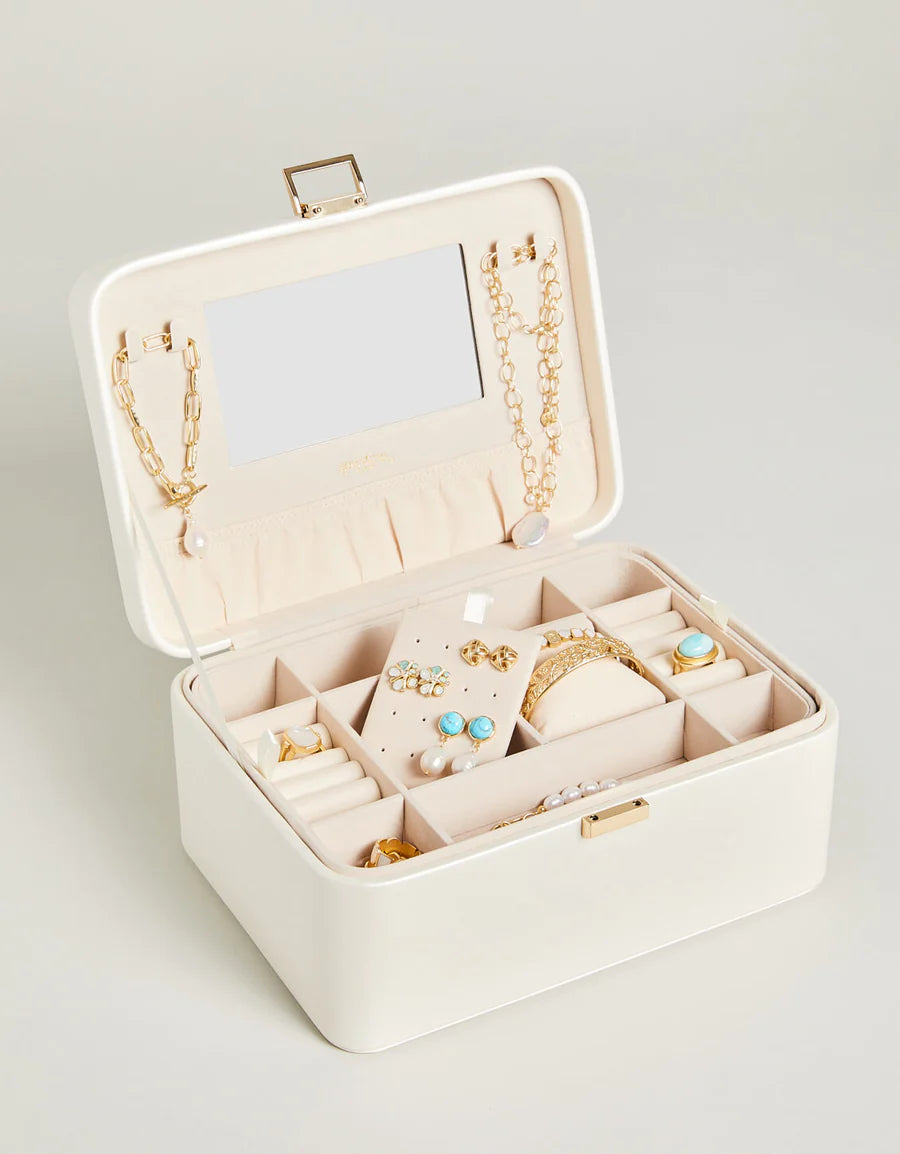 Desktop Jewelry Case Pearl
