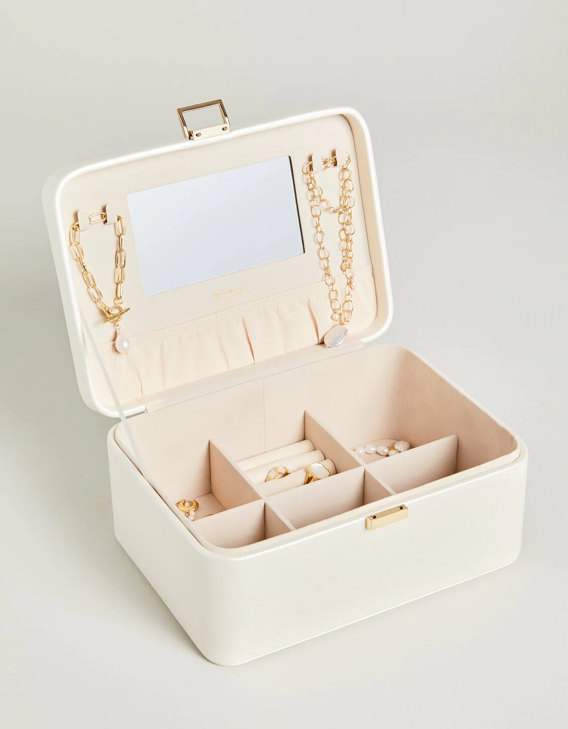 Desktop Jewelry Case Pearl