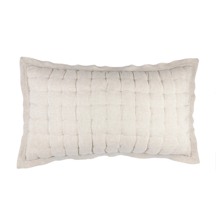 Lush Linen Natural Puff Sham (3 Sizes)