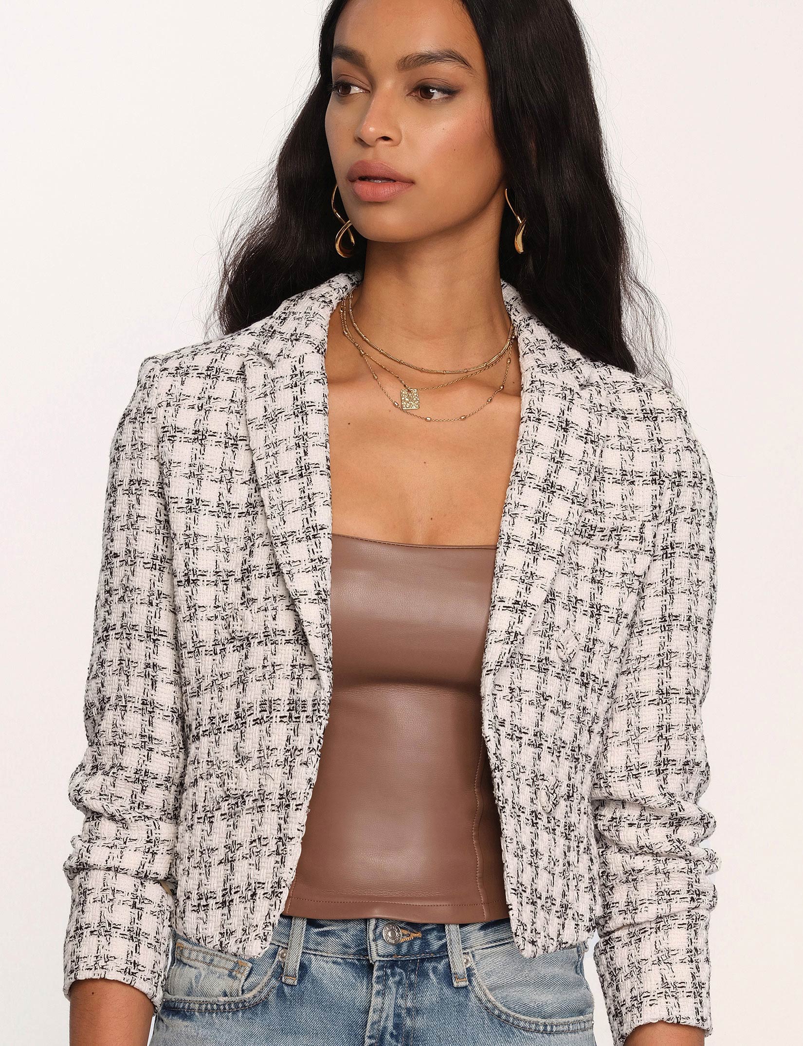 Lupin Blazer- Cream