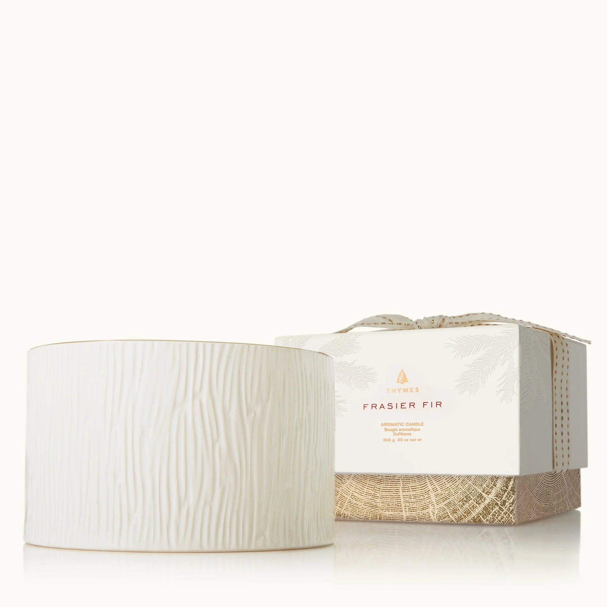 Thymes Frasier Fir 3-Wick Ceramic Candle-20oz