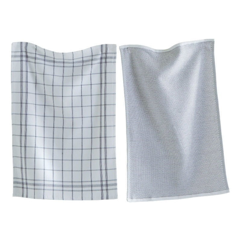 Grey Terrycloth Dish Towels (Set of 2)
