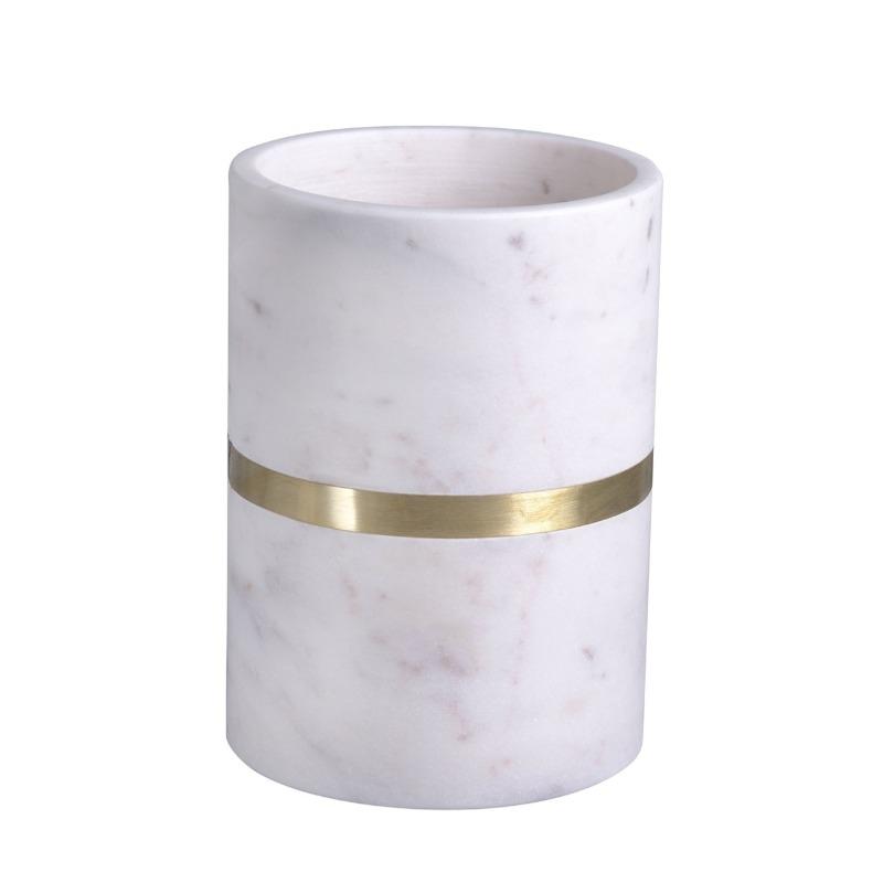 Marble & Brass Wine Cooler