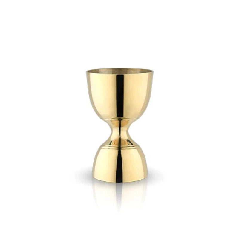 Gold Hourglass Jigger