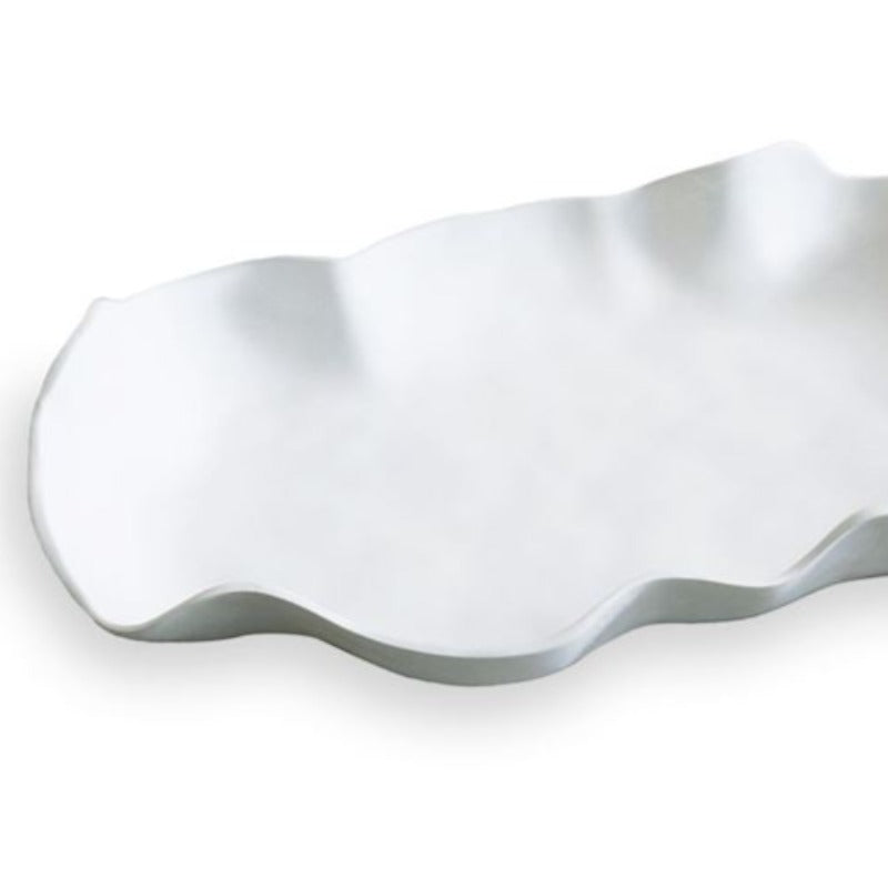 White Melamine Serving Platter