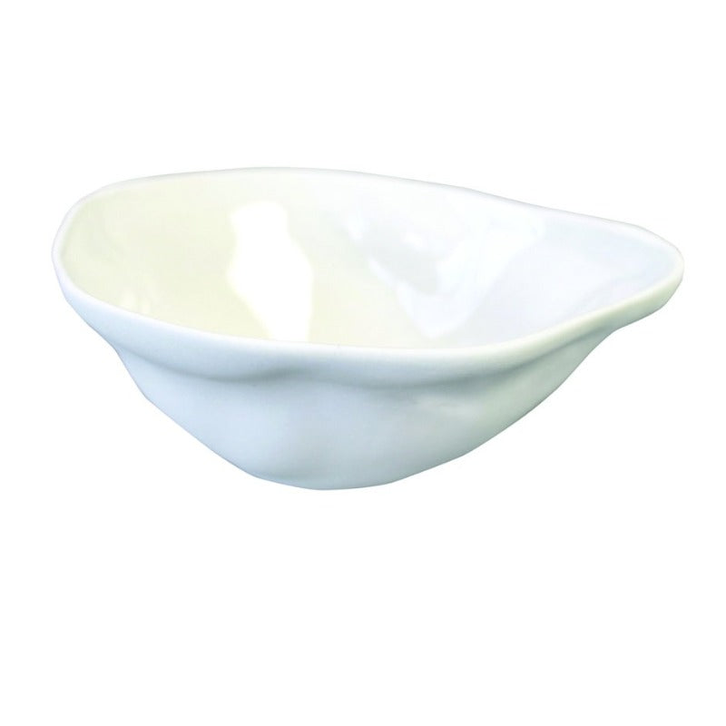 4oz White Stoneware Pinch Bowl