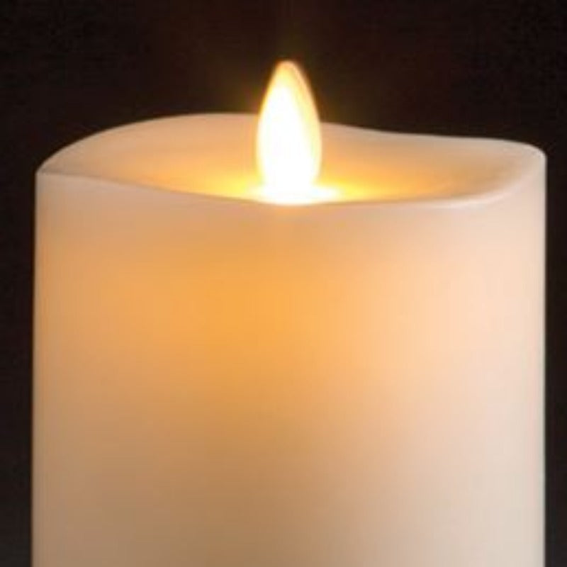 Moving Flame Candle- 3" x 8"