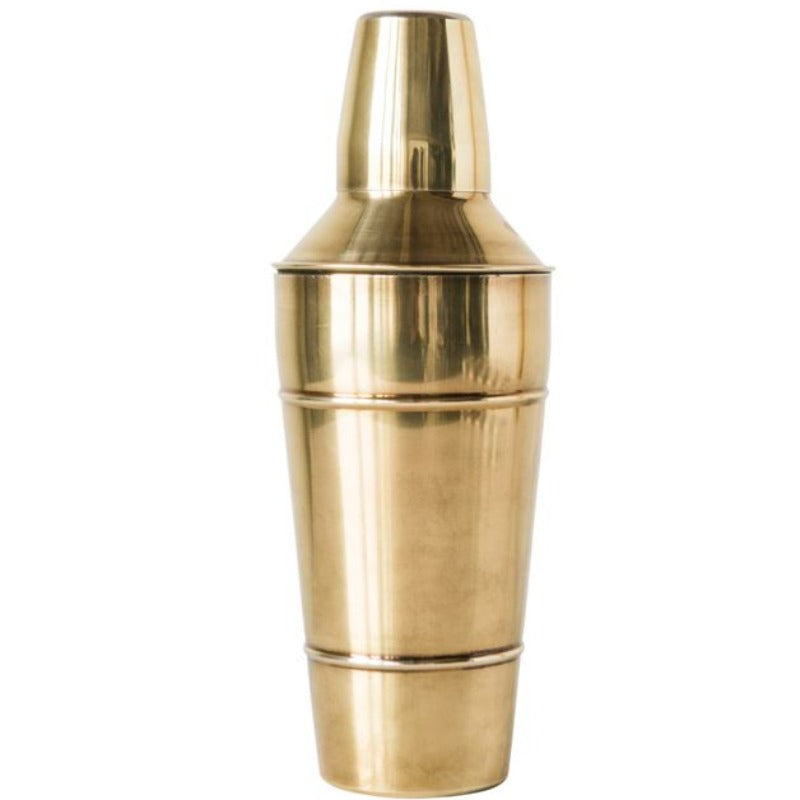 Brass Finish Cocktail Shaker (750mL)