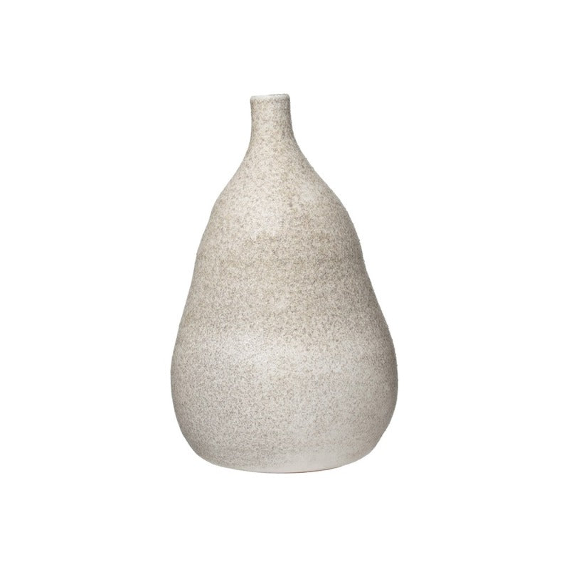 Distressed Cream Glaze Vase (2 Sizes)