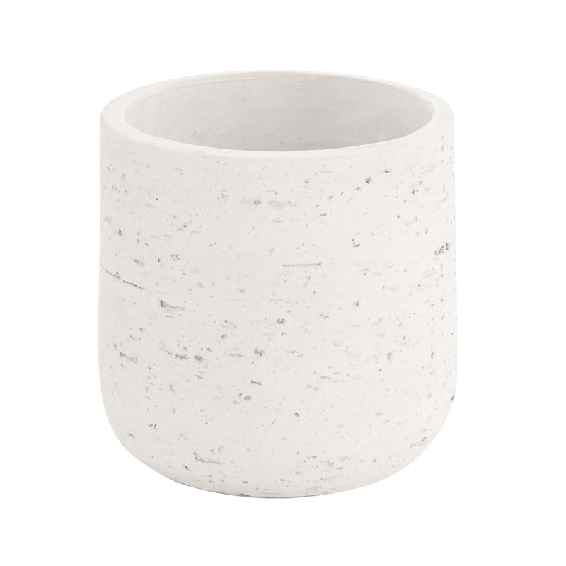 5.25" White Clay Pot