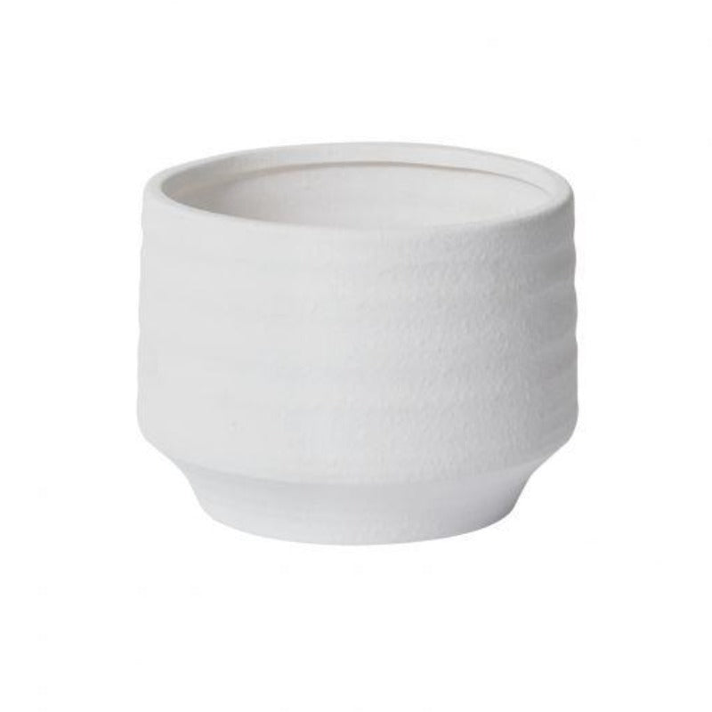 White Tapered Pot (3 Sizes)