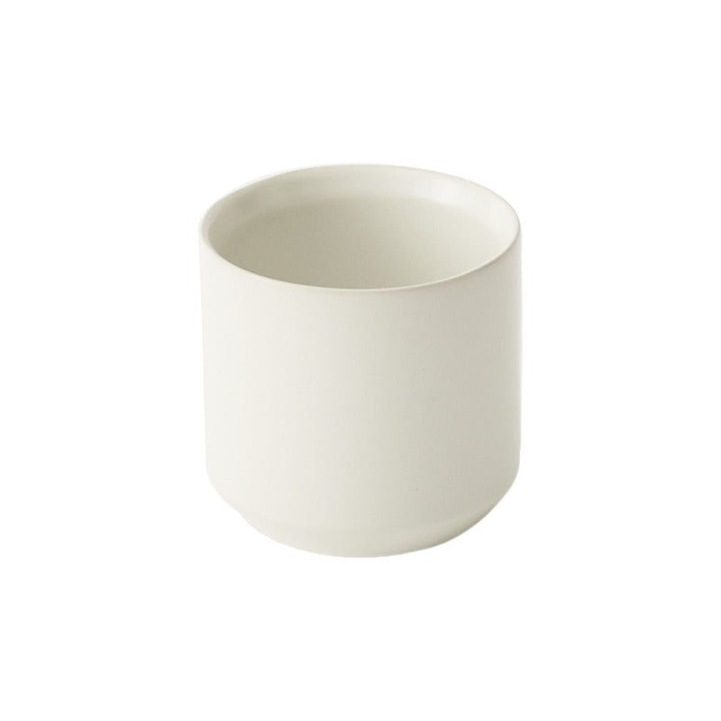 Kendall Ceramic White Pot - 2.5"x2"