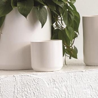 Kendall Ceramic Vase- 4.75"x4.5"