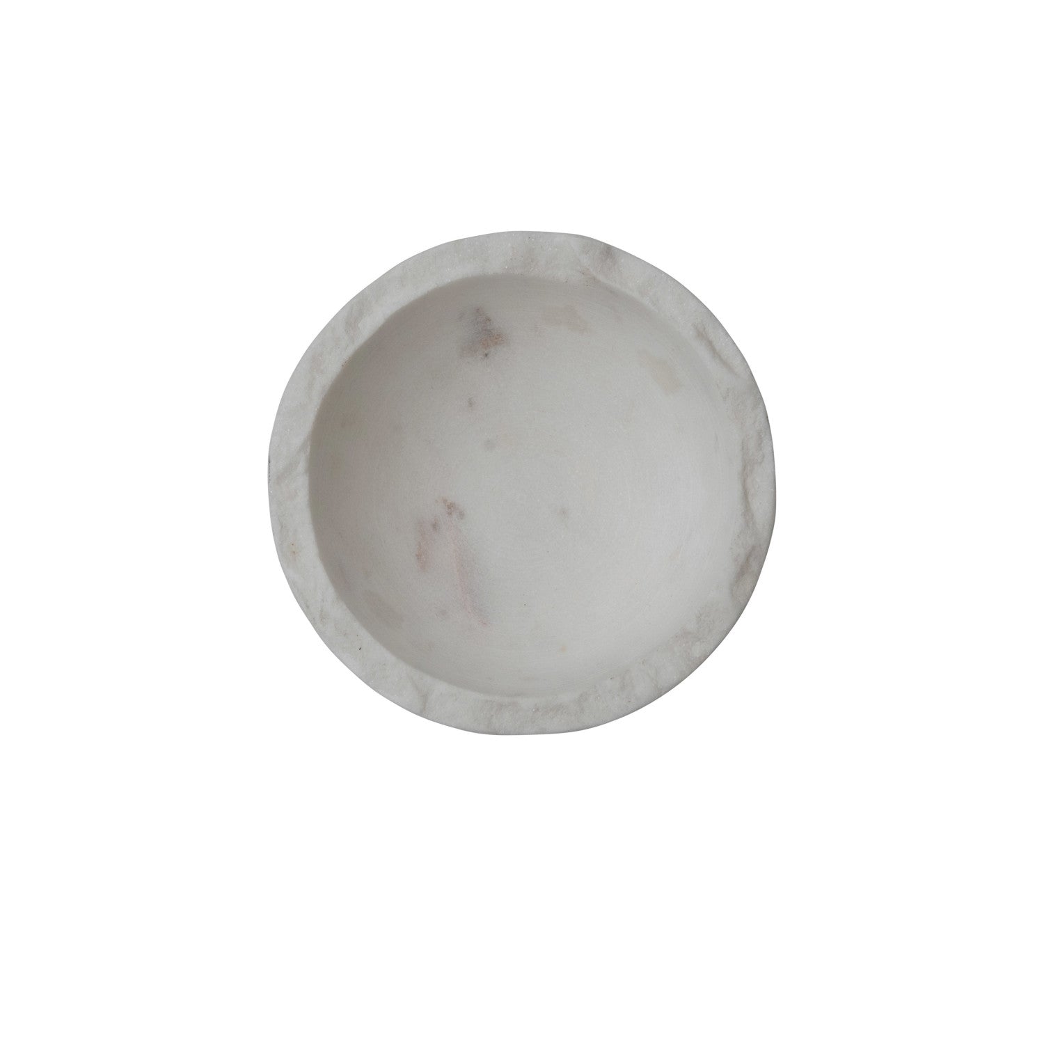 Raw Edge Marble Bowl - 4"