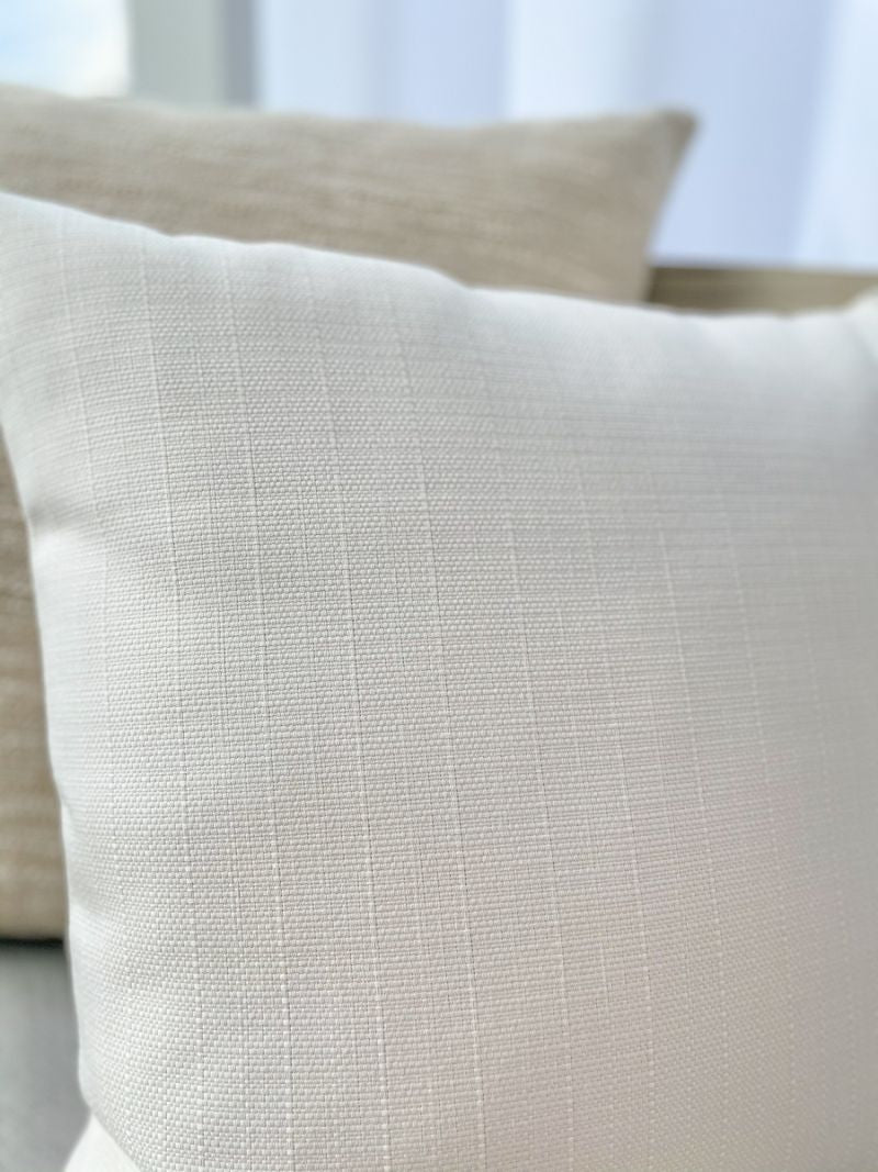 Classic White Outdoor Pillow -20x20