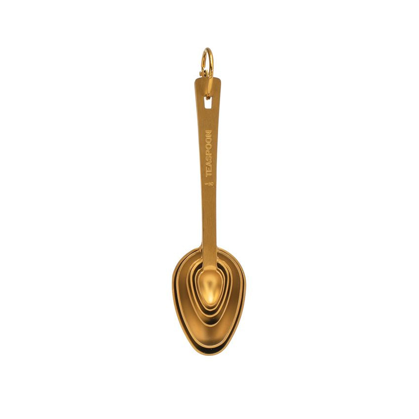Gold Teardrop Measuring Spoons