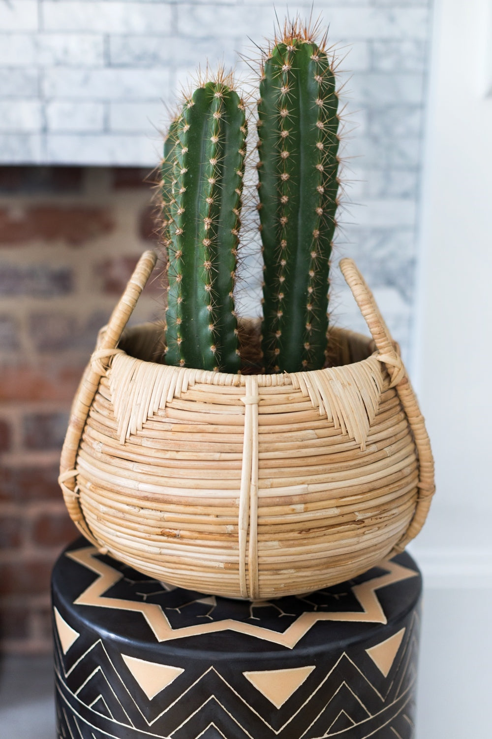 Natural Cane Basket (2 Sizes)