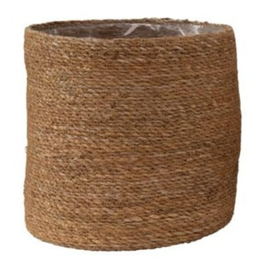Hand Woven Seagrass Basket with Lining (6 Sizes)