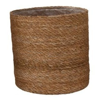Hand Woven Seagrass Basket with Lining (6 Sizes)