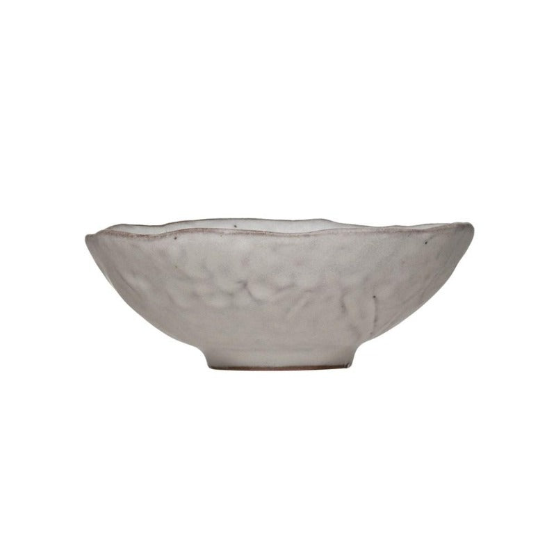 7.25x2.25 Textured Stoneware Bowl