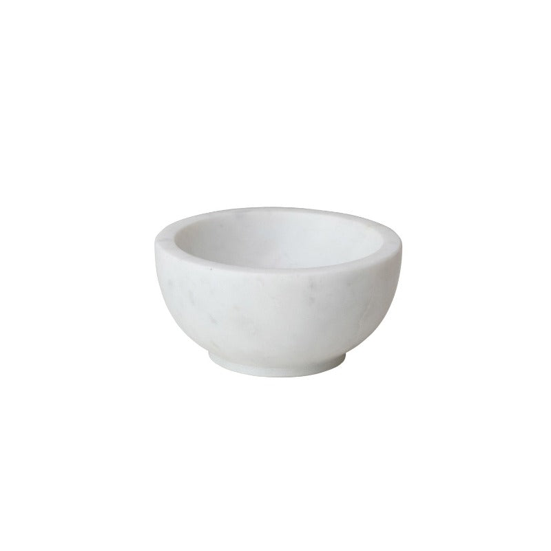 Small White Marble Bowl