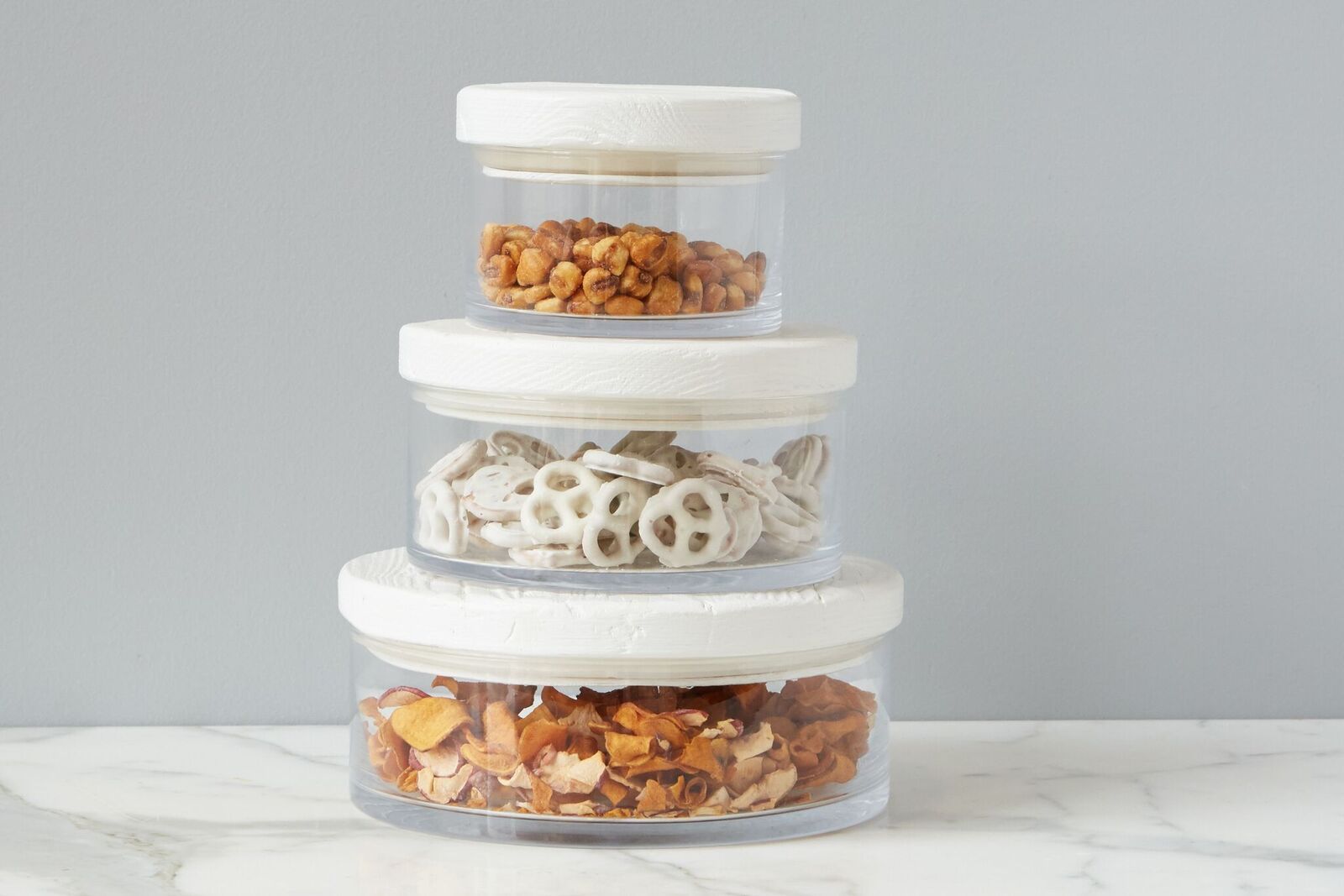 Bianca Wood Top Canister