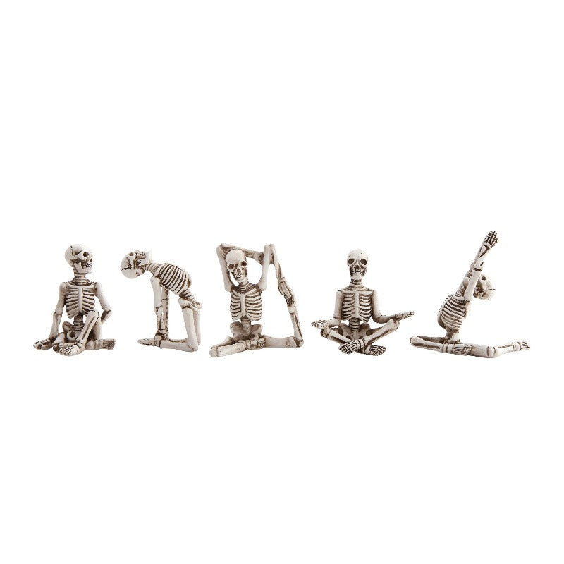 Yoga Pose Skeletons (Set of 5)