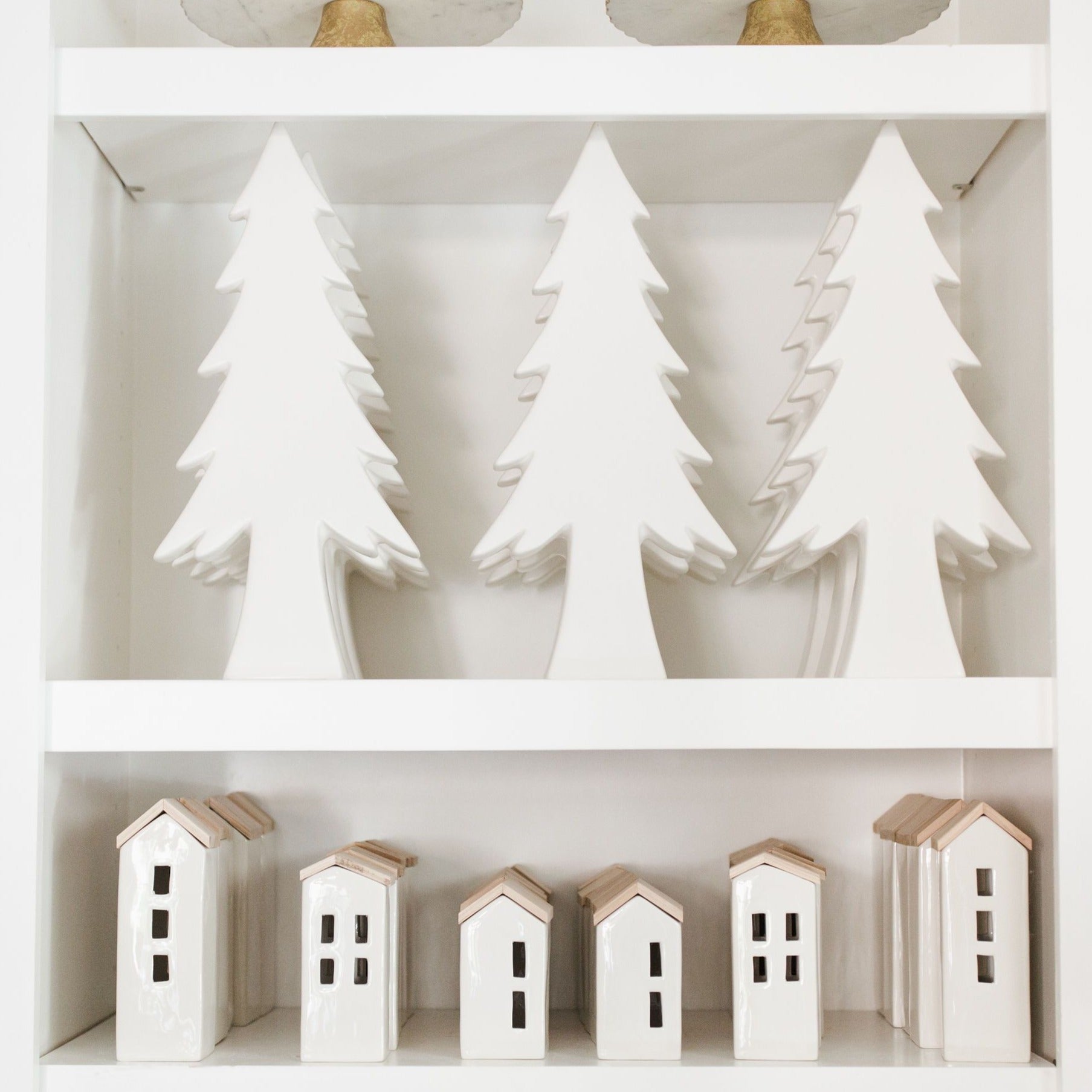 Matte White Classic Decorative Tree (4 Sizes)