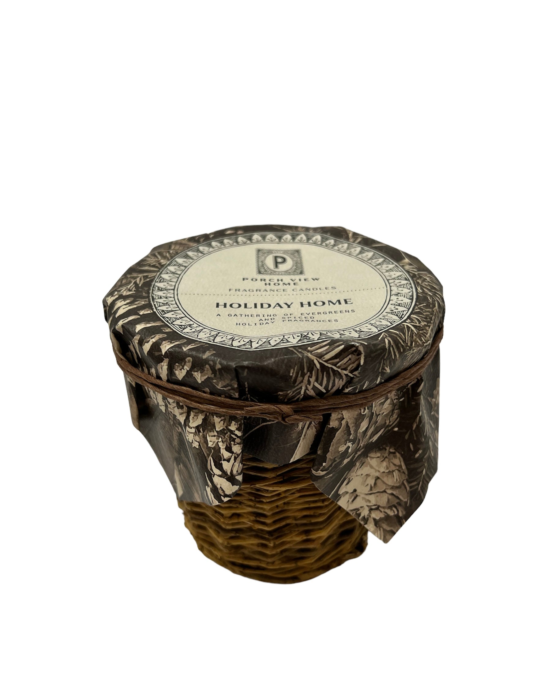 Holiday Woven Willow Candle (3 Scents)