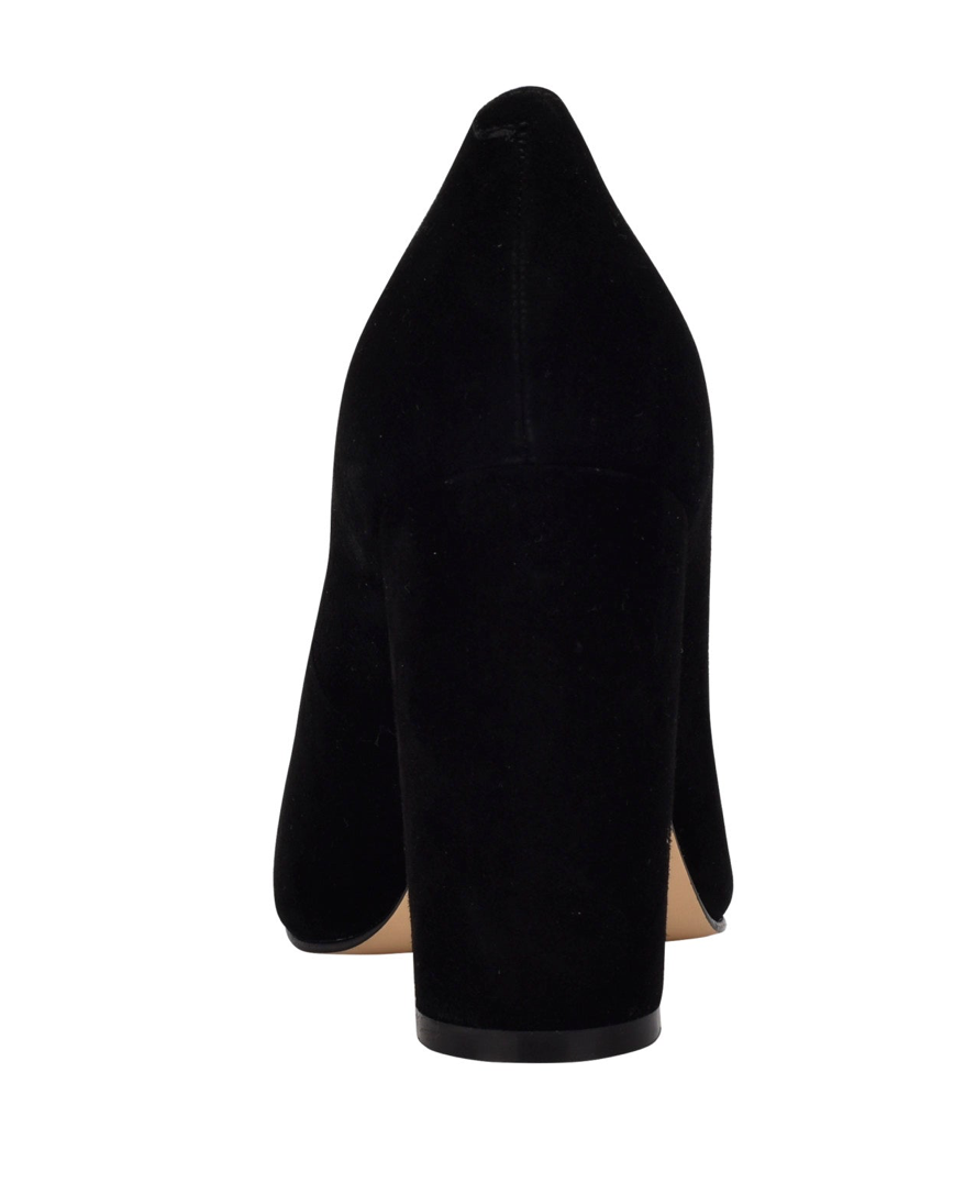 Abilene Heel-Black Suede