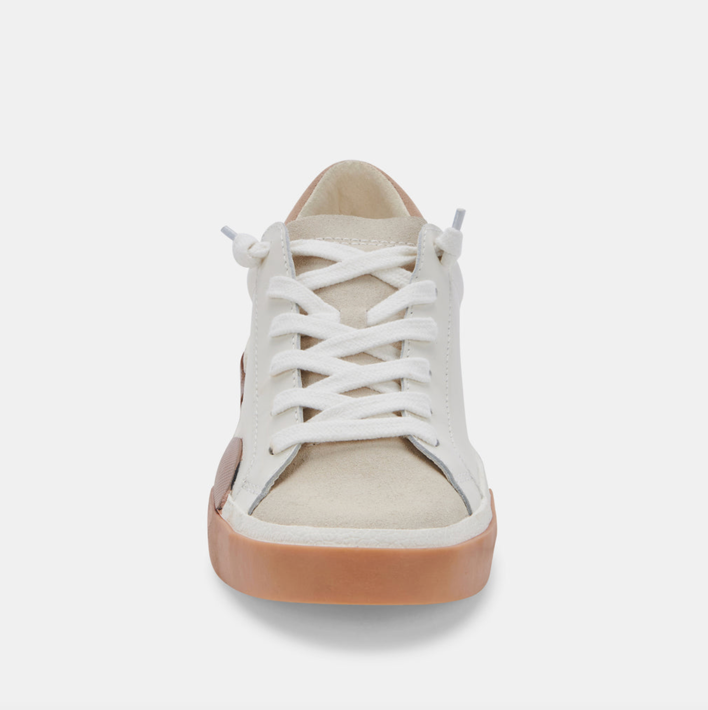 Zina Sneaker-White/Tan