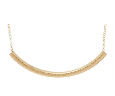 Bliss Bar Textured Necklace