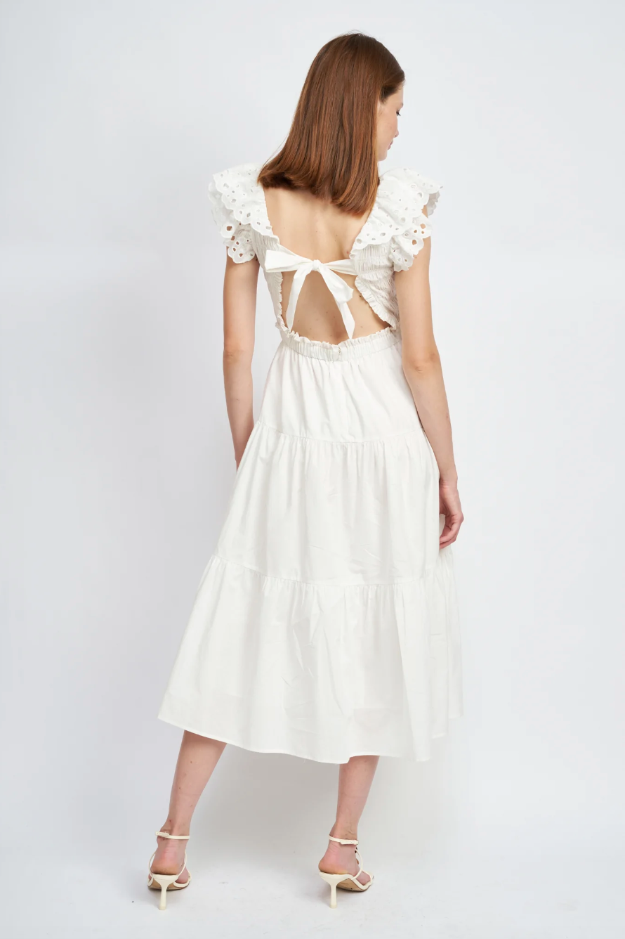 Alana Dress-Off White-Final Sale